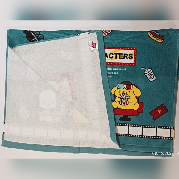 Sanrio characters movie theater/cinema bath towel - Picture 5 of 7